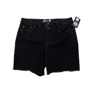 Seven 7 Black Shorts